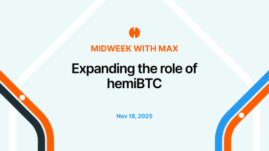 Midweek with Max: Expanding the role of hemiBTC and MinerFi taking Shape 